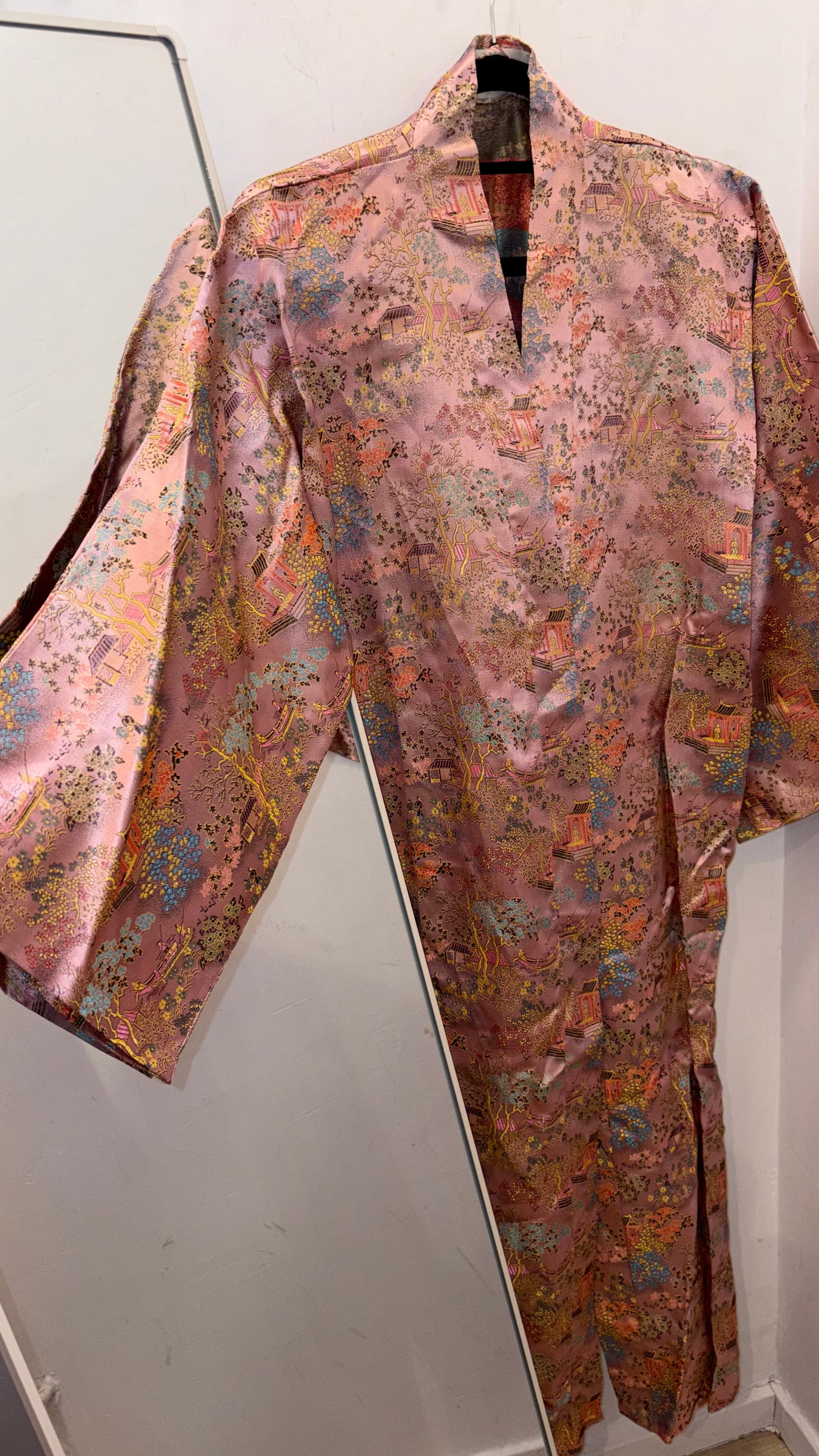 Incredible soft-pink original kimono