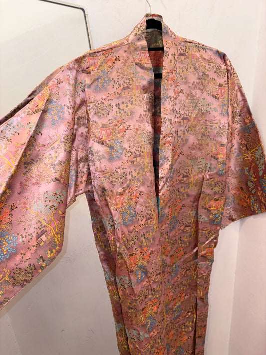 Incredible soft-pink original kimono