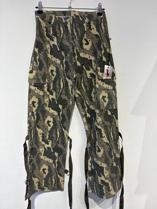Y2k military capri pants (Fits XS to M)