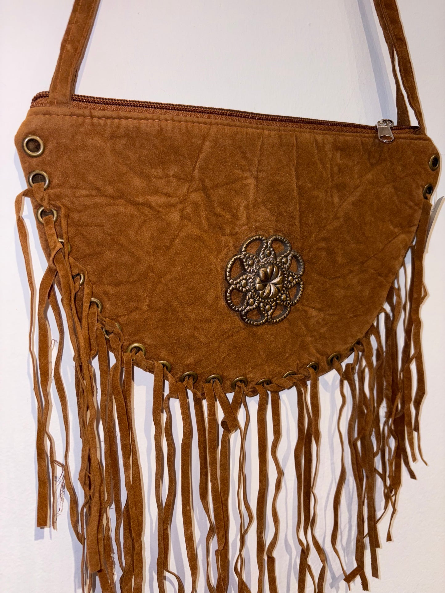 Y2k western cowgirl bag with zipper (Deadstock)