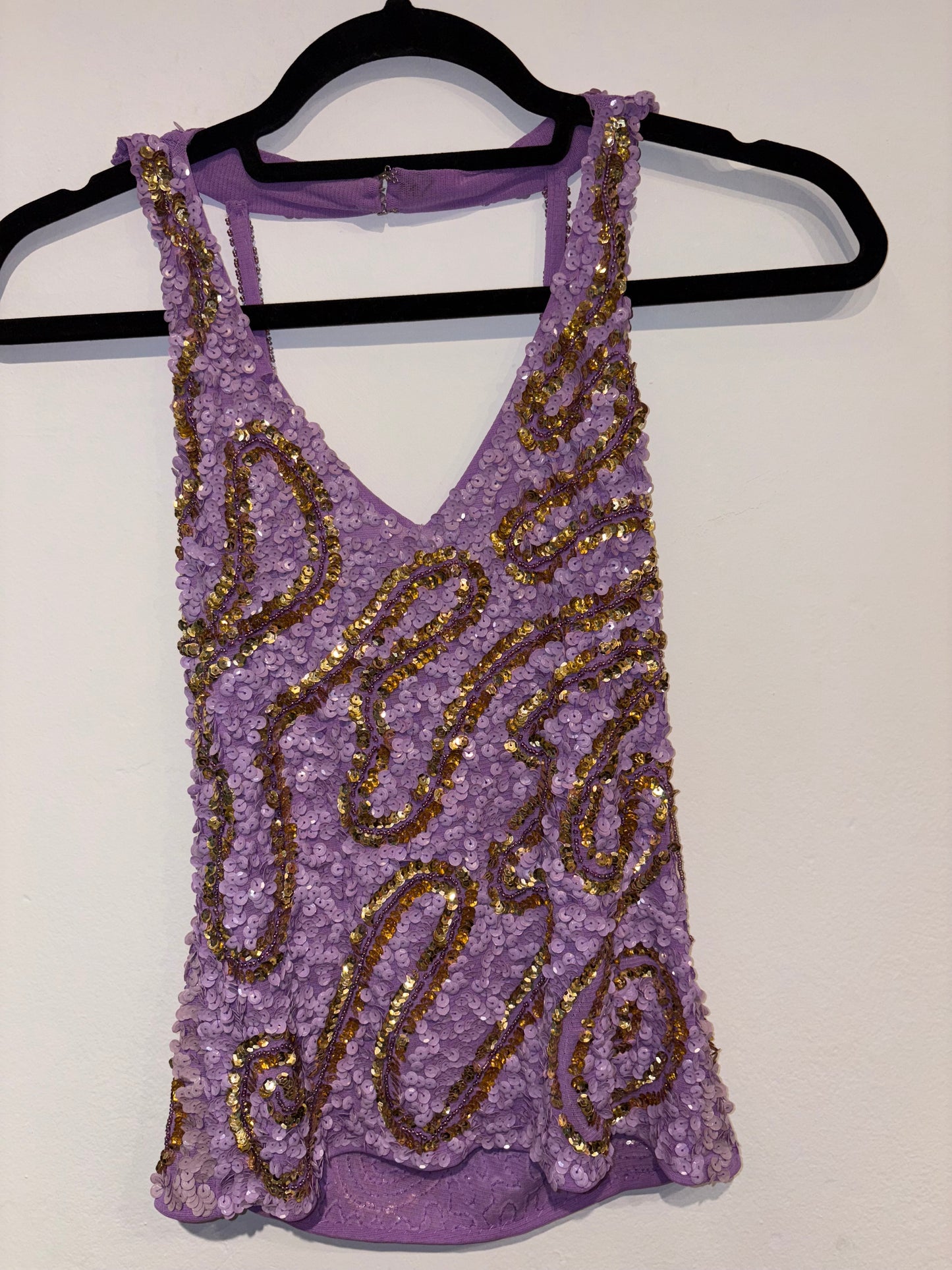 Sequin y2k top