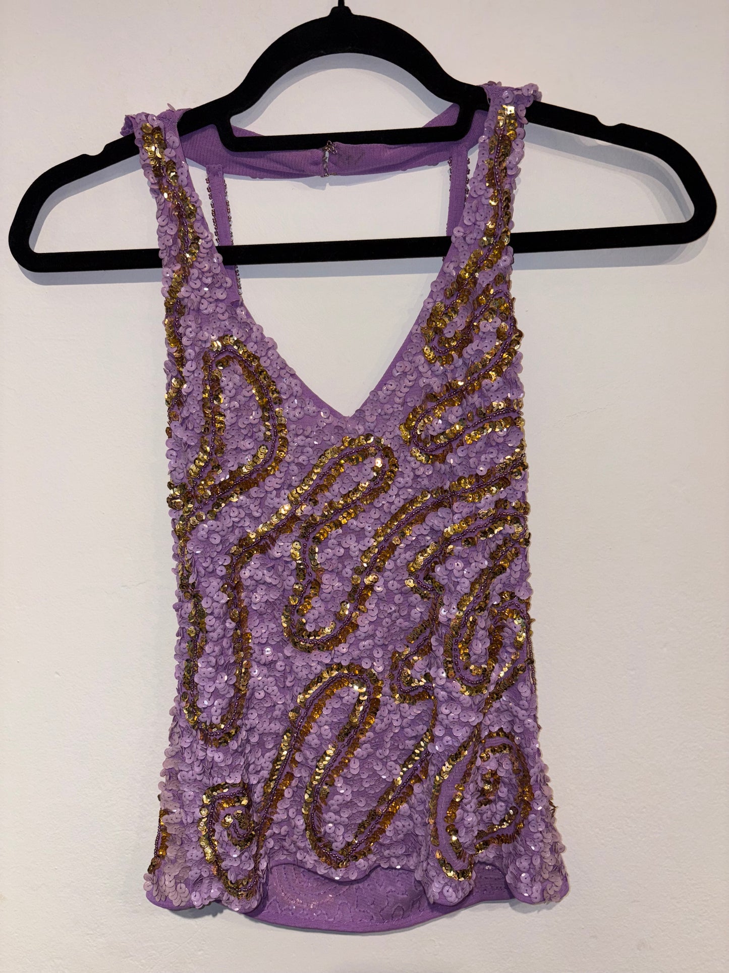 Sequin y2k top