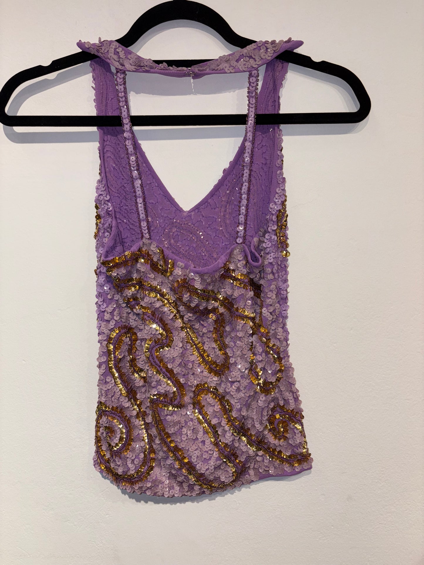 Sequin y2k top