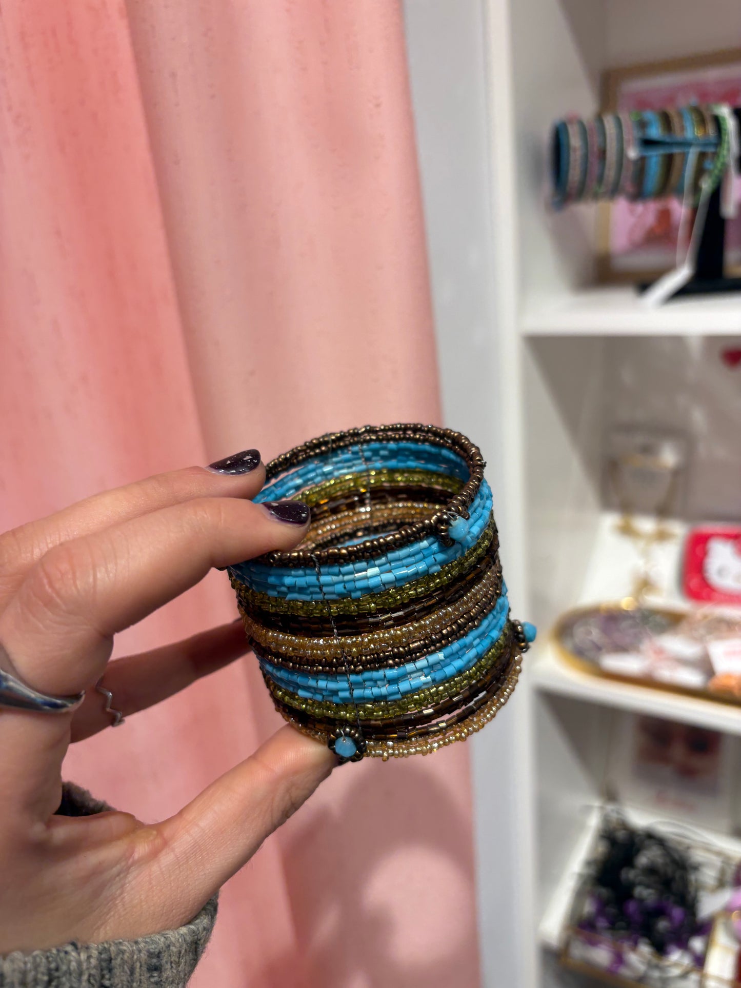 Y2k beaded bangle (Deadstock)