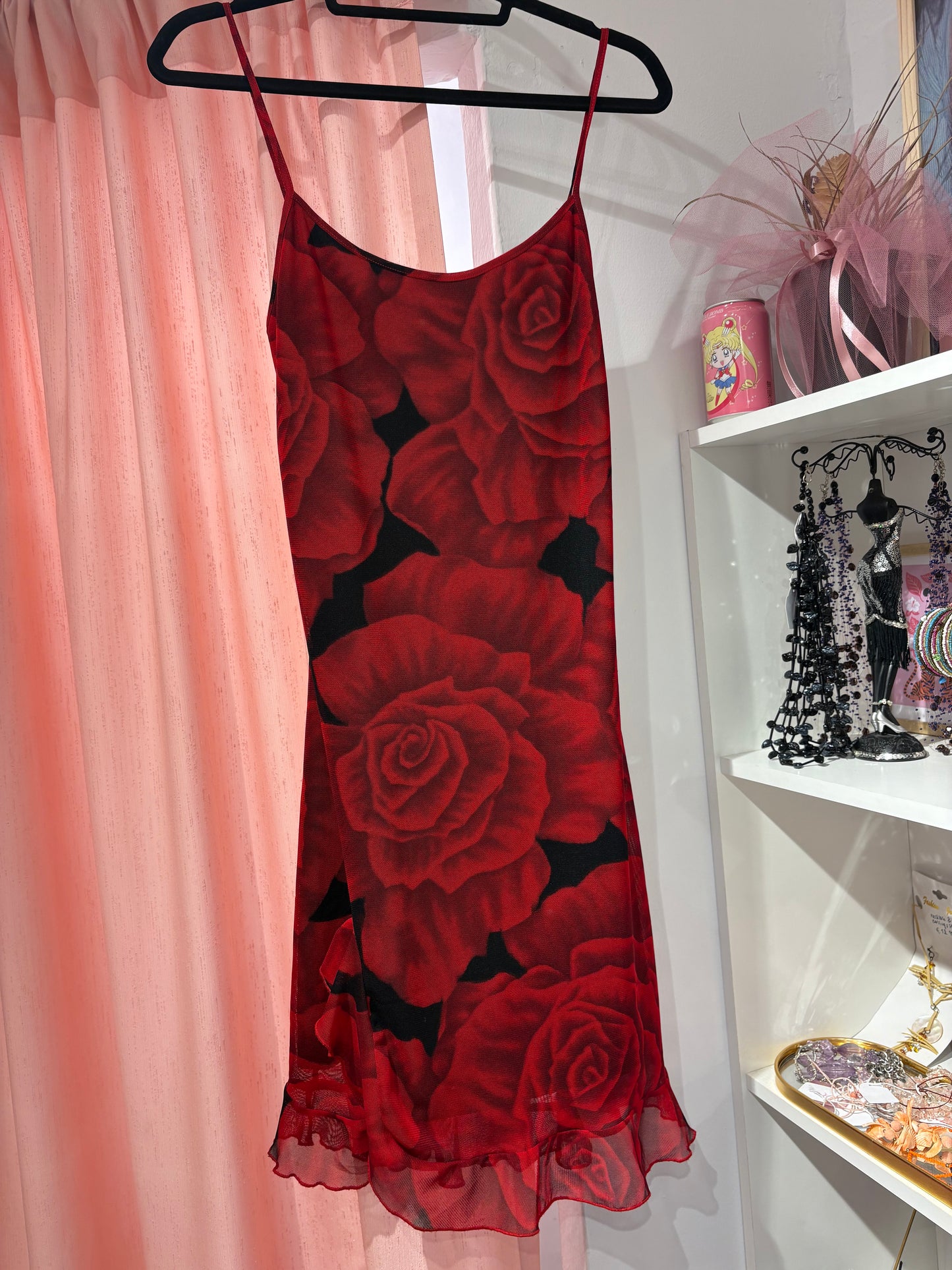 Vintage floral dress (M)