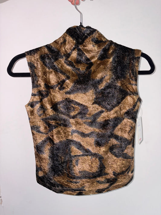 Y2k turtle-neck top (One Size)