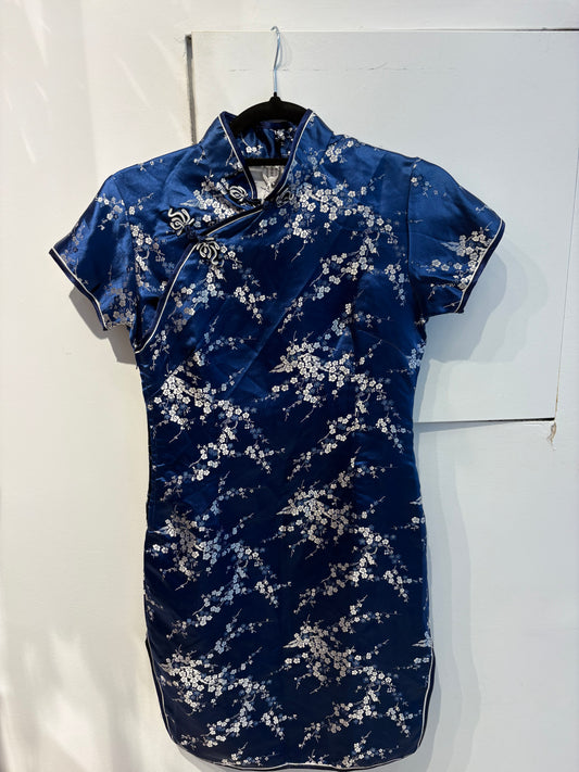 Beautiful Blue Qipao