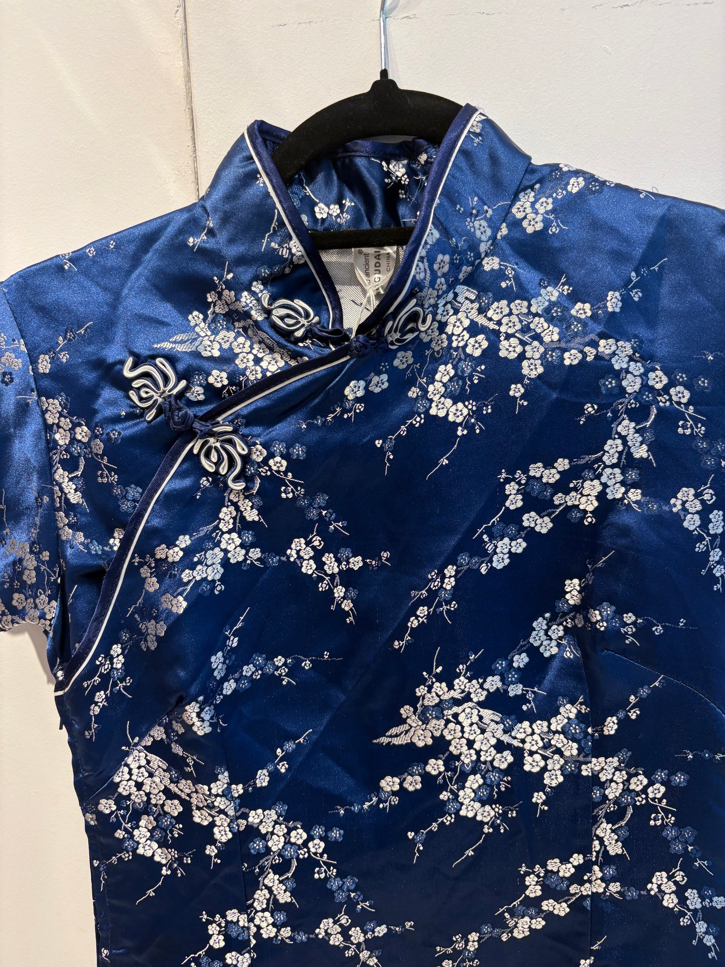 Beautiful Blue Qipao