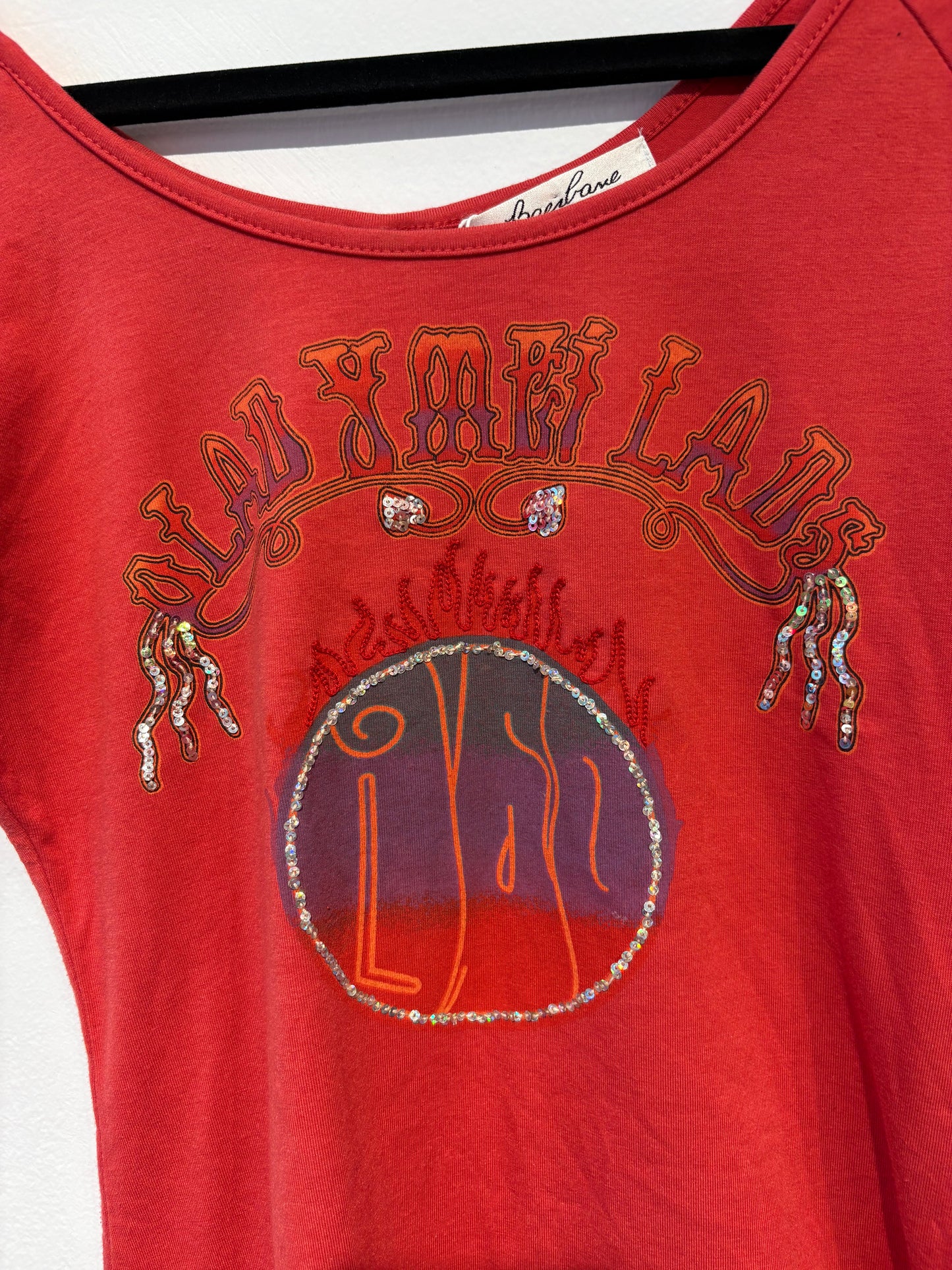 Super cool vintage red top