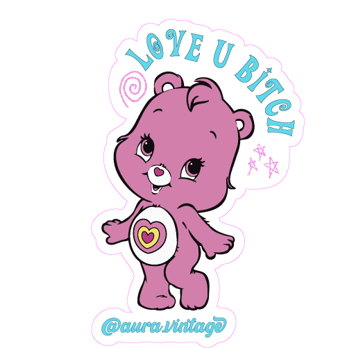 Sticker - Love u bitch